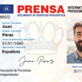 carnet de prensa